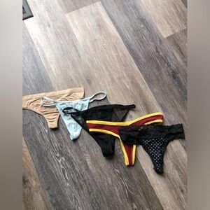 Bundle of 5 Thong Underwear Victoria’s Secret, H&M Size XS and Small